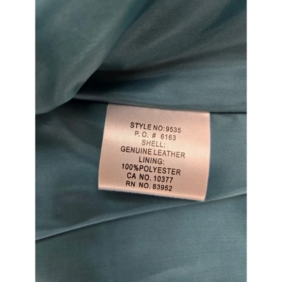 Margaret Godfrey Blue Suede‎ Button Up Blazer Women's Size 8 Classic Tailored - Picture 11 of 16